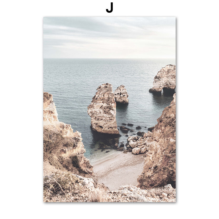 Take Me Away - Costal Beach Vibe Posters Set
