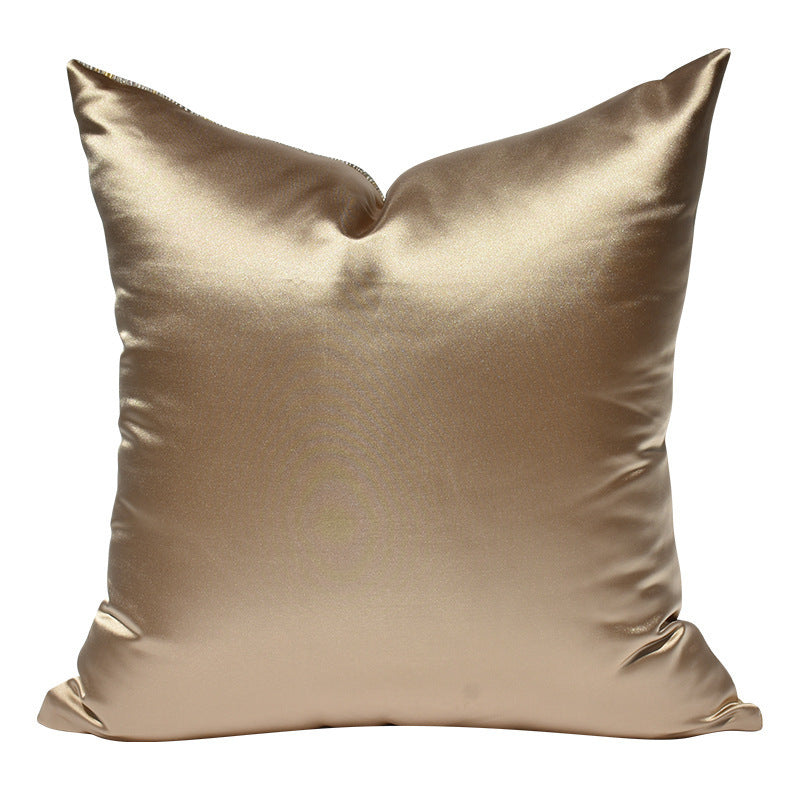 The Great Gatsby Luxe Pillow Case Cushion y Gray Golden Striped