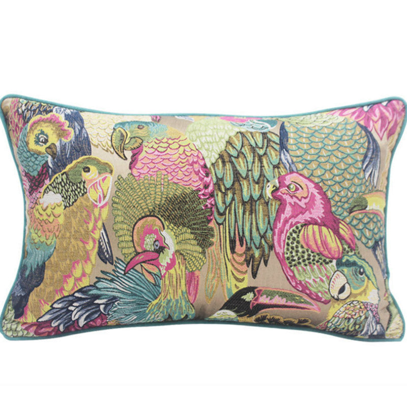 <Birds of a Feather> Sofa Pillow Case