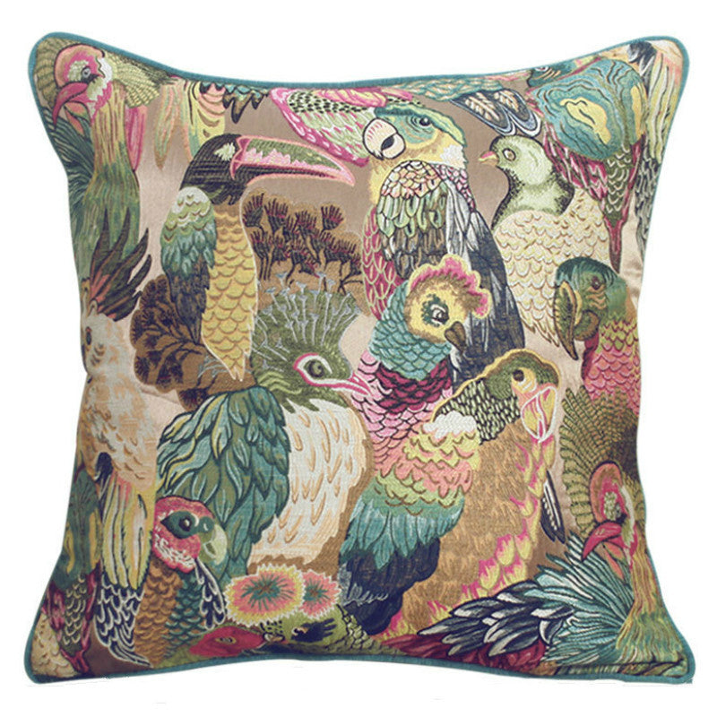 <Birds of a Feather> Sofa Pillow Case