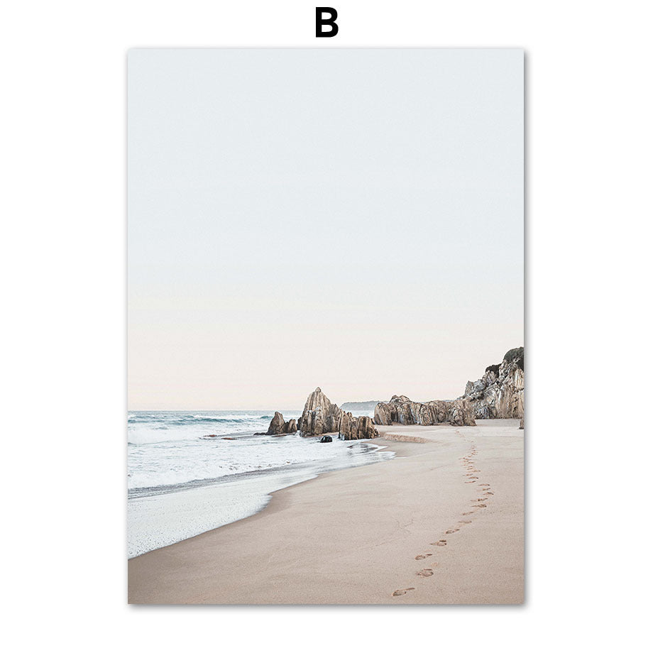 Take Me Away - Costal Beach Vibe Posters Set