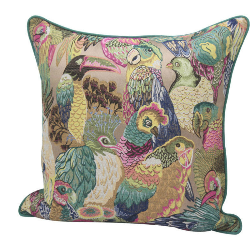 <Birds of a Feather> Sofa Pillow Case