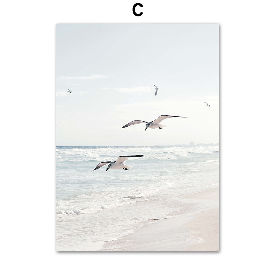 Take Me Away - Costal Beach Vibe Posters Set
