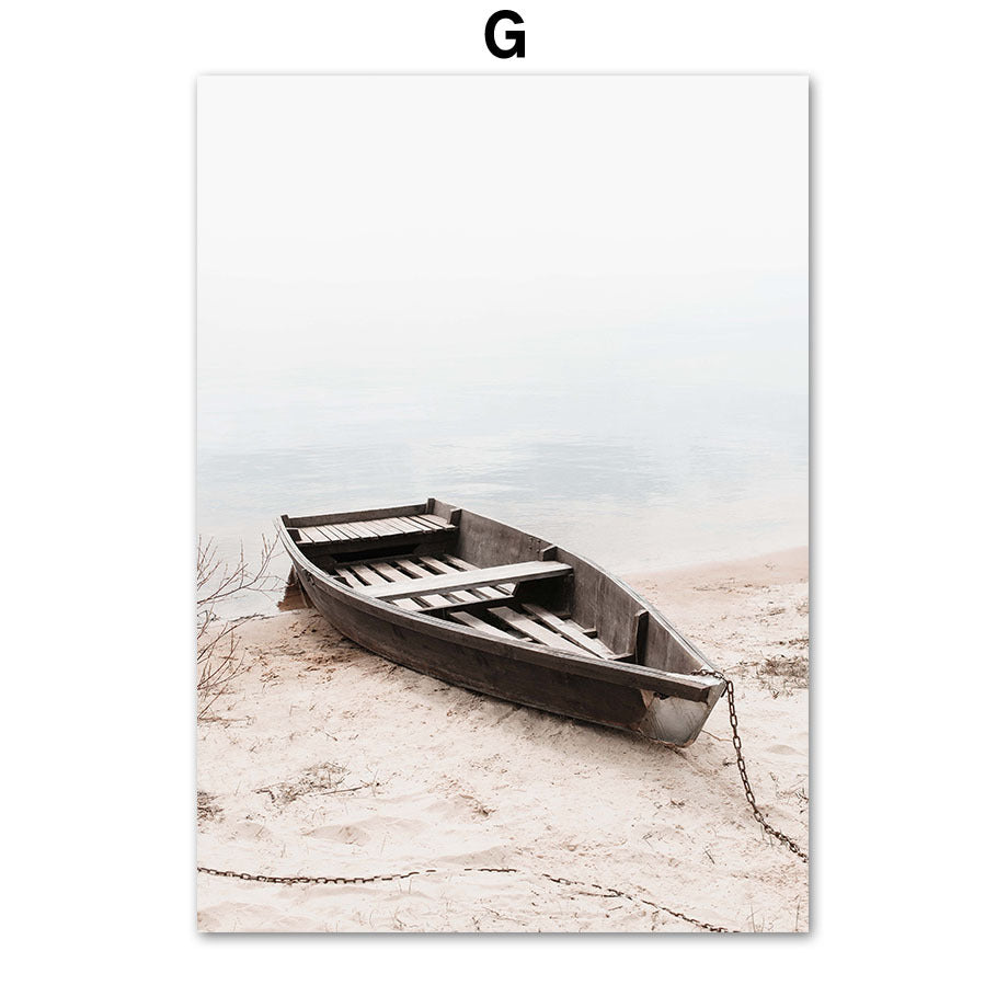 Take Me Away - Costal Beach Vibe Posters Set
